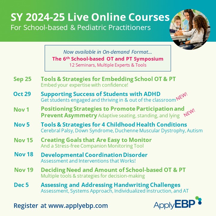 Infographic of 2024 Fall Online Courses